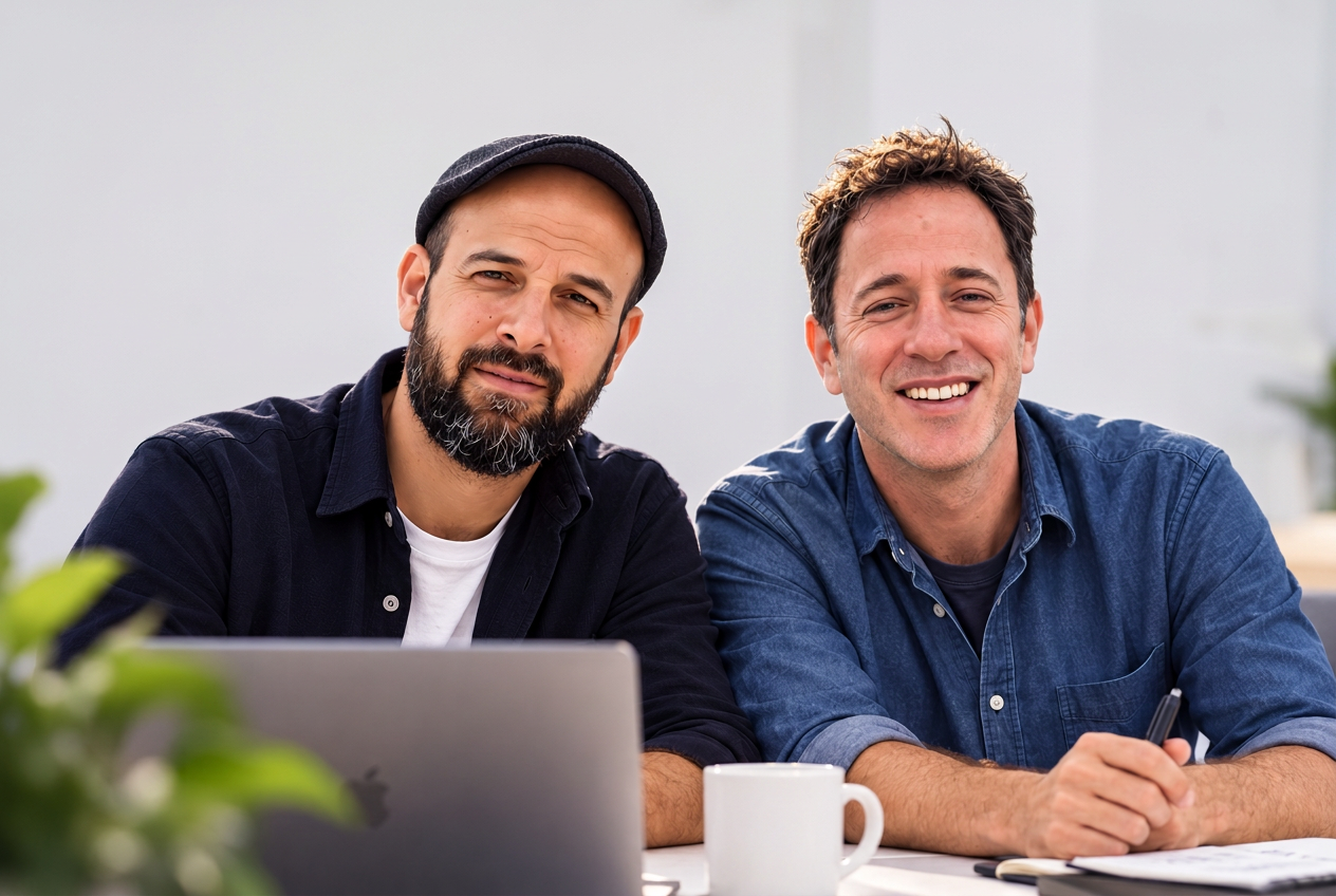 Ohad and Yoav, the partners behind 148LABS